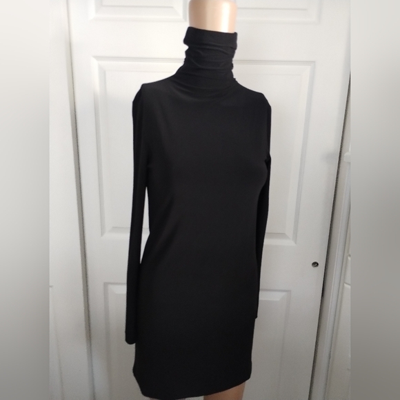 Norma Kamali Long Sleeve Turtle Neck Dress XS - Picture 4 of 5